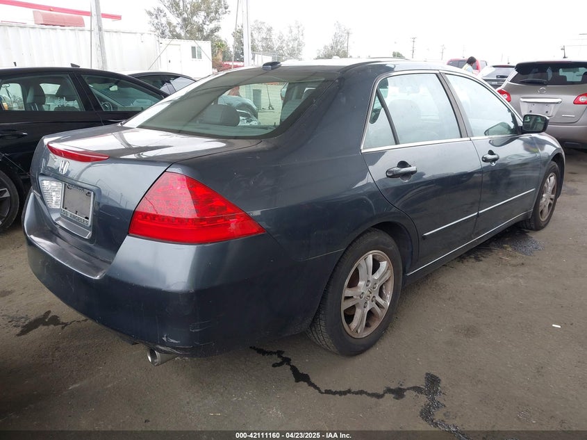 2006 HONDA ACCORD VIN: 1HGCM56786A138778
