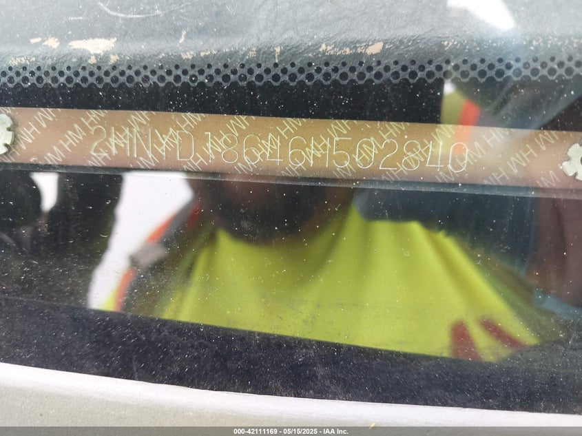 2006 Acura Mdx VIN: 2HNYD18646H502840 Lot: 42111169