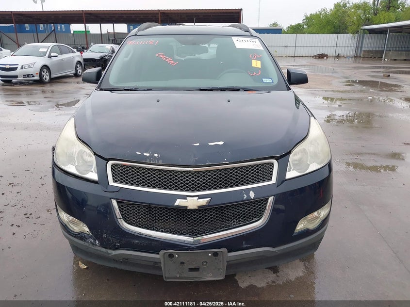 2012 CHEVROLET TRAVERSE VIN: 1GNKRFED2CJ185347