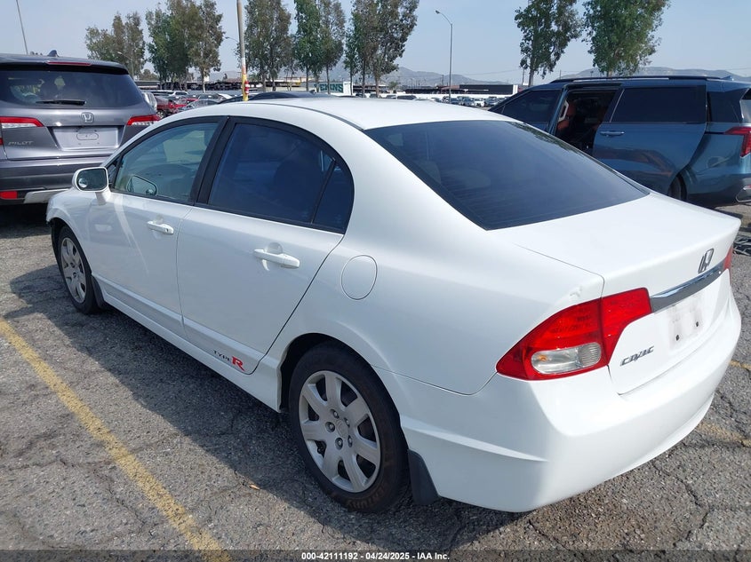 2009 HONDA CIVIC VIN: 19XFA16599E015892