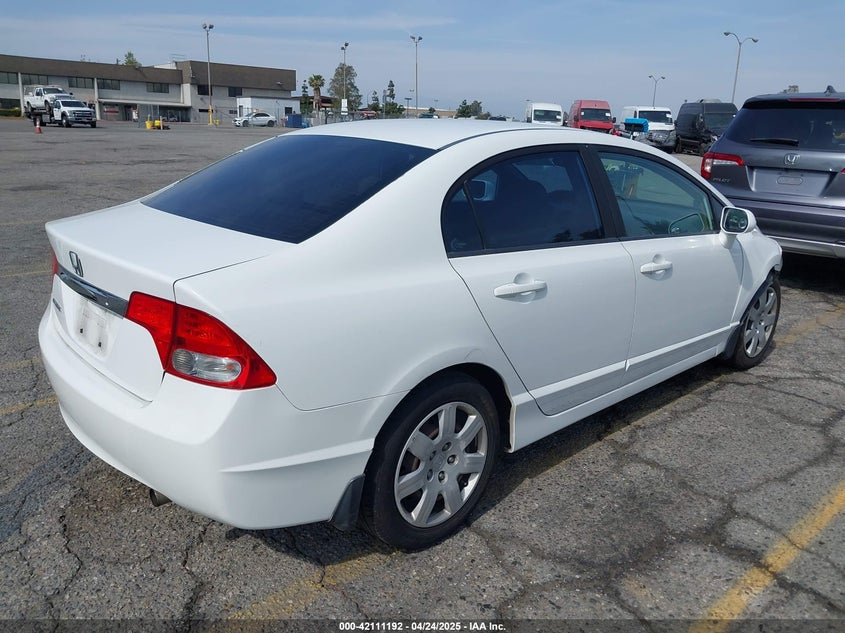 2009 HONDA CIVIC VIN: 19XFA16599E015892
