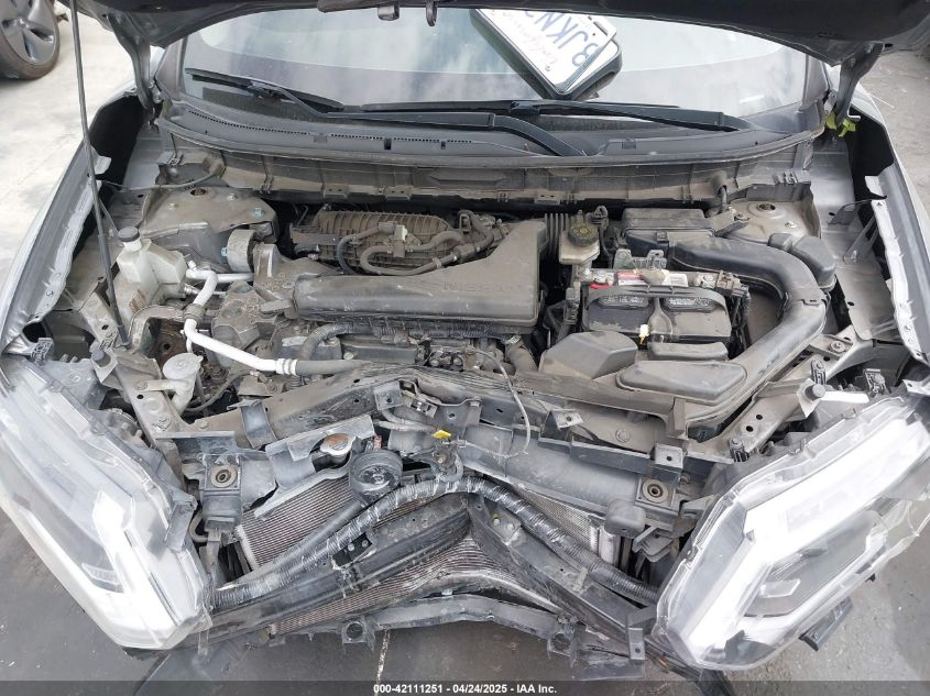 2017 Nissan Rogue Sv VIN: JN8AT2MT6HW148050 Lot: 42111251