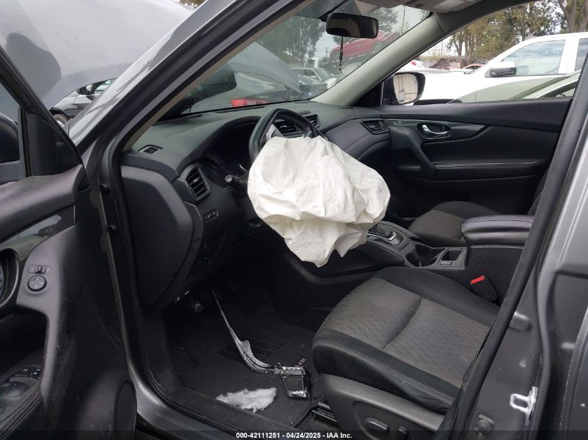 2017 Nissan Rogue Sv VIN: JN8AT2MT6HW148050 Lot: 42111251