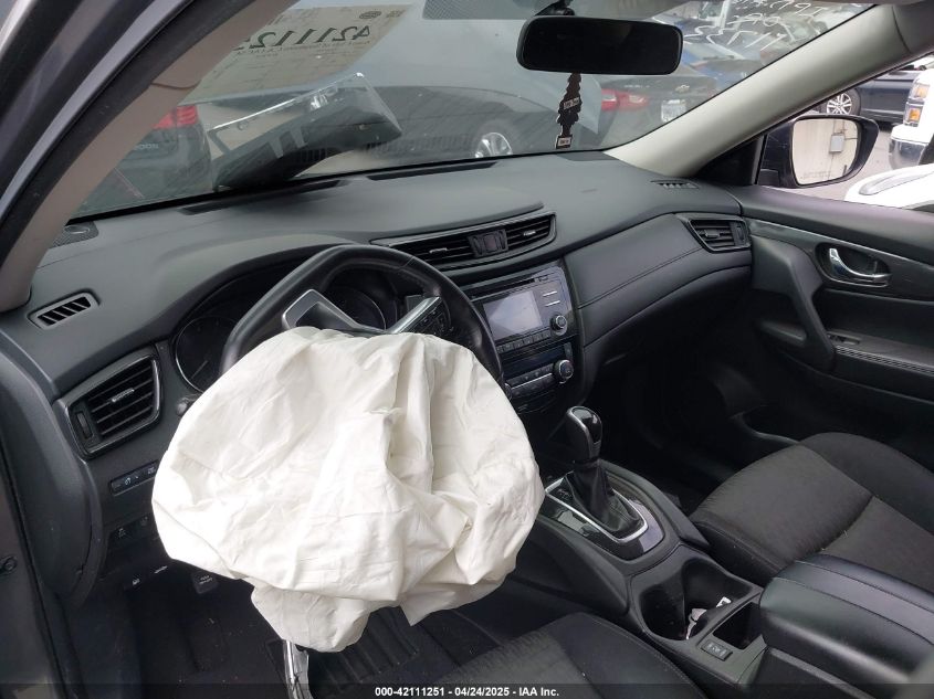 2017 Nissan Rogue Sv VIN: JN8AT2MT6HW148050 Lot: 42111251