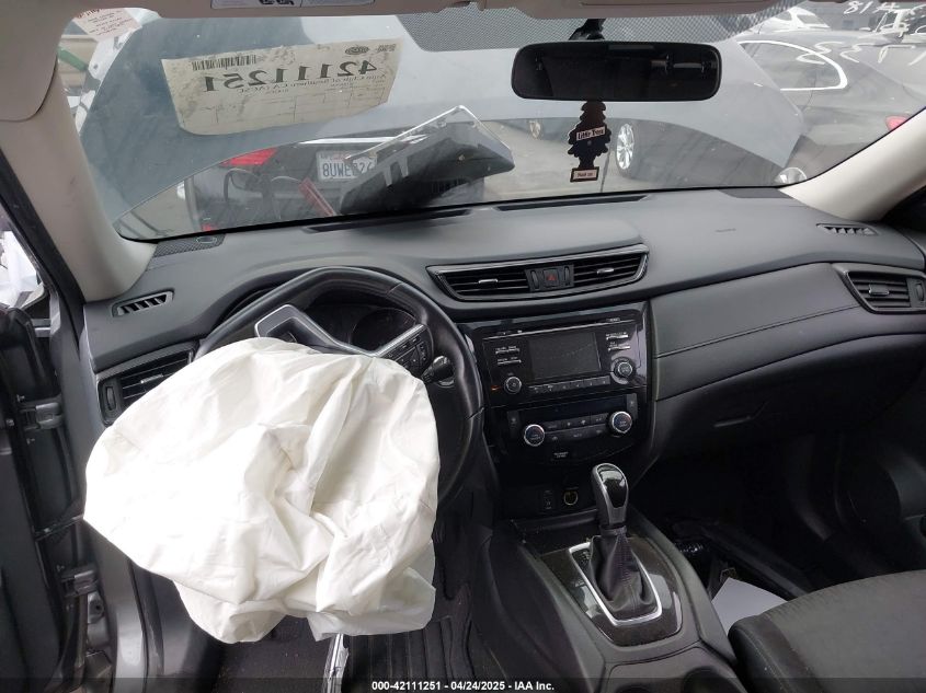 2017 Nissan Rogue Sv VIN: JN8AT2MT6HW148050 Lot: 42111251