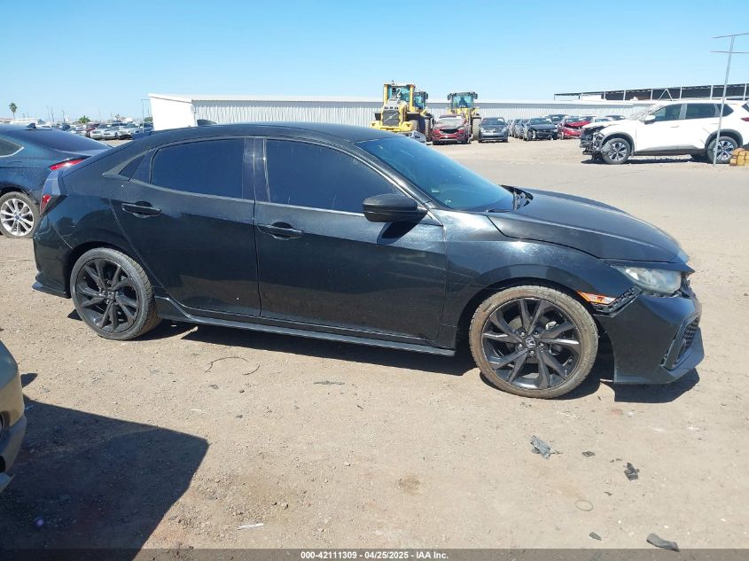 2017 Honda Civic Sport VIN: SHHFK7H41HU212101 Lot: 42111309