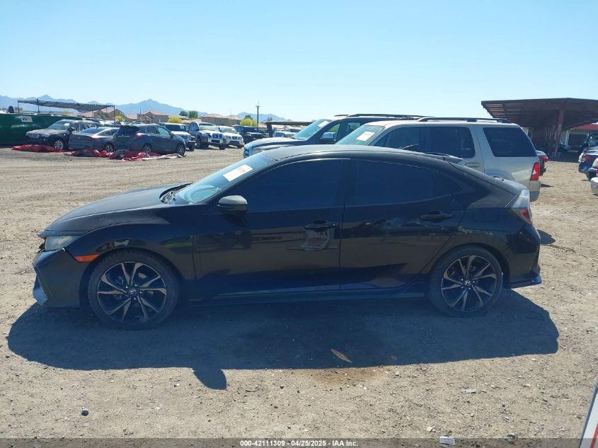 2017 Honda Civic Sport VIN: SHHFK7H41HU212101 Lot: 42111309