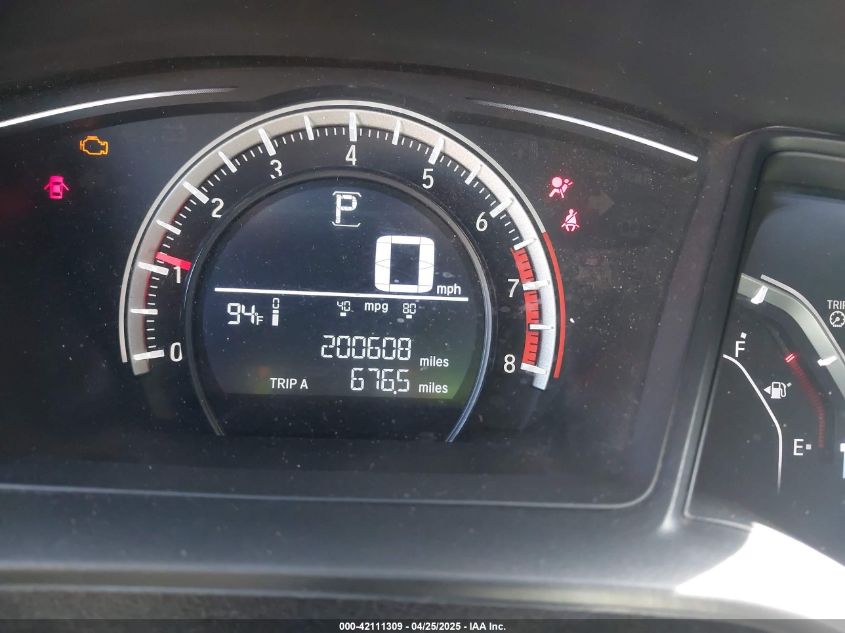 2017 Honda Civic Sport VIN: SHHFK7H41HU212101 Lot: 42111309