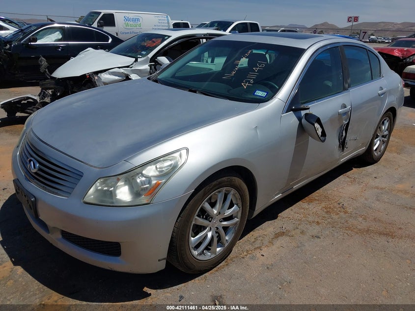 2008 INFINITI G35 VIN: JNKBV61E48M204777
