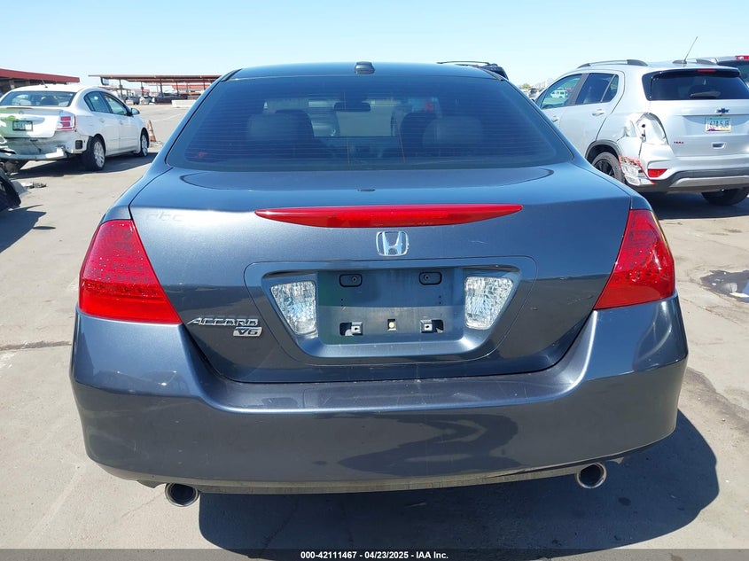 2006 HONDA ACCORD VIN: 1HGCM66596A072939