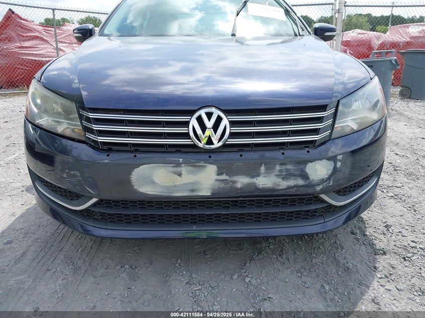 2014 VOLKSWAGEN PASSAT VIN: 1VWBS7A31EC055144