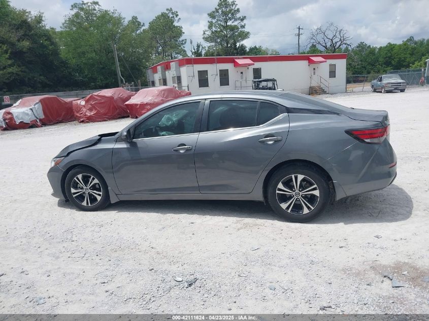 2022 Nissan Sentra Sv Xtronic Cvt VIN: 3N1AB8CV5NY246109 Lot: 42111624