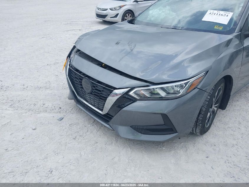 2022 Nissan Sentra Sv Xtronic Cvt VIN: 3N1AB8CV5NY246109 Lot: 42111624