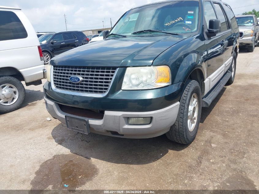 2003 Ford Expedition Xlt VIN: 1FMRU15W23LB23893 Lot: 42111629