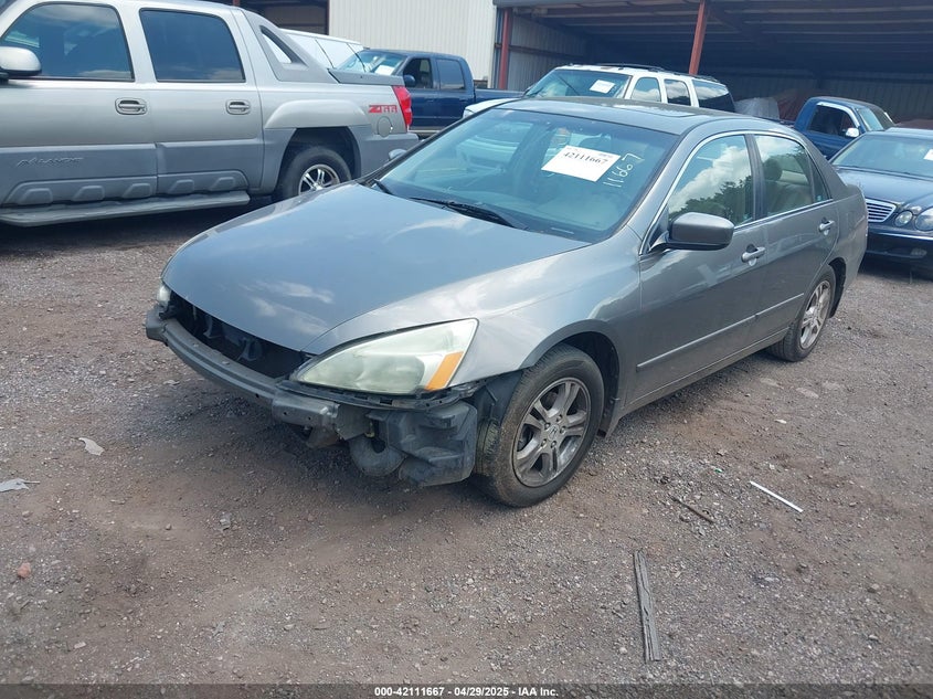 2007 HONDA ACCORD VIN: 1HGCM56817A189386