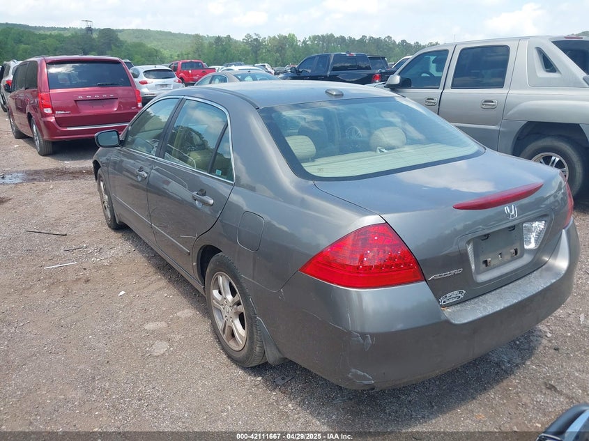 2007 HONDA ACCORD VIN: 1HGCM56817A189386