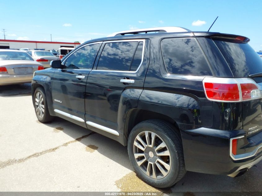 2016 GMC Terrain Denali VIN: 2GKFLRE33G6207156 Lot: 42111878