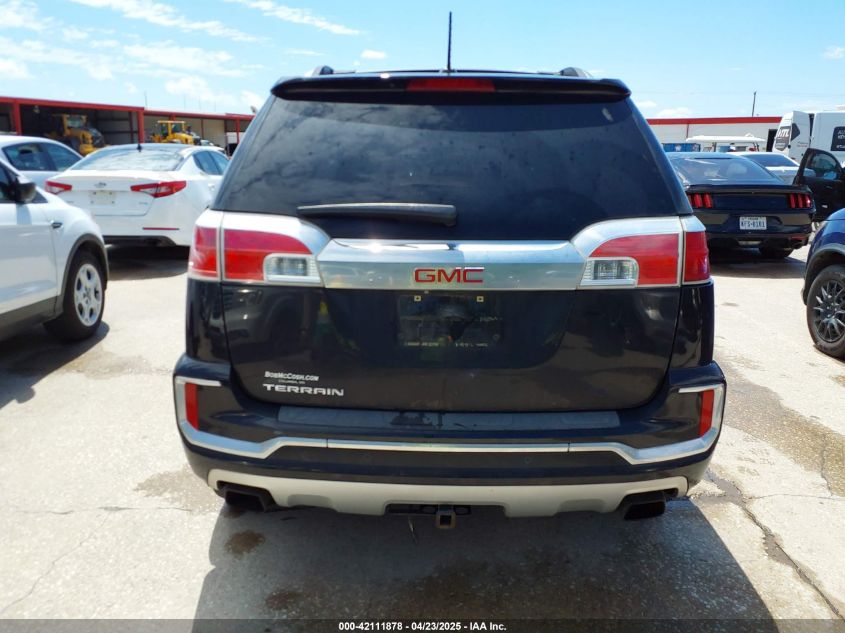 2016 GMC Terrain Denali VIN: 2GKFLRE33G6207156 Lot: 42111878