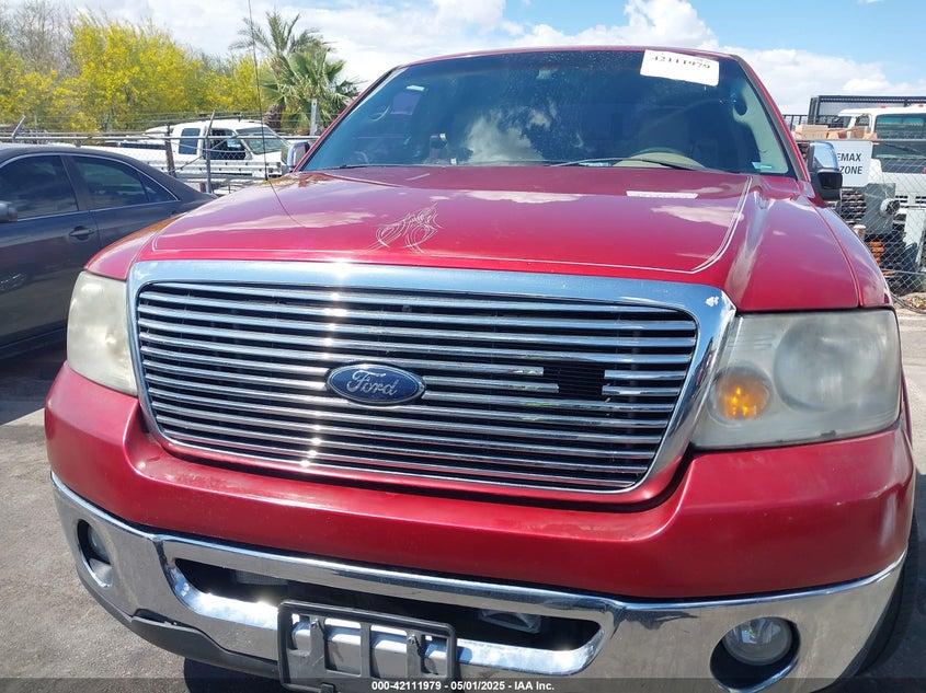 2007 FORD F-150 VIN: 1FTPX12V77FB58688