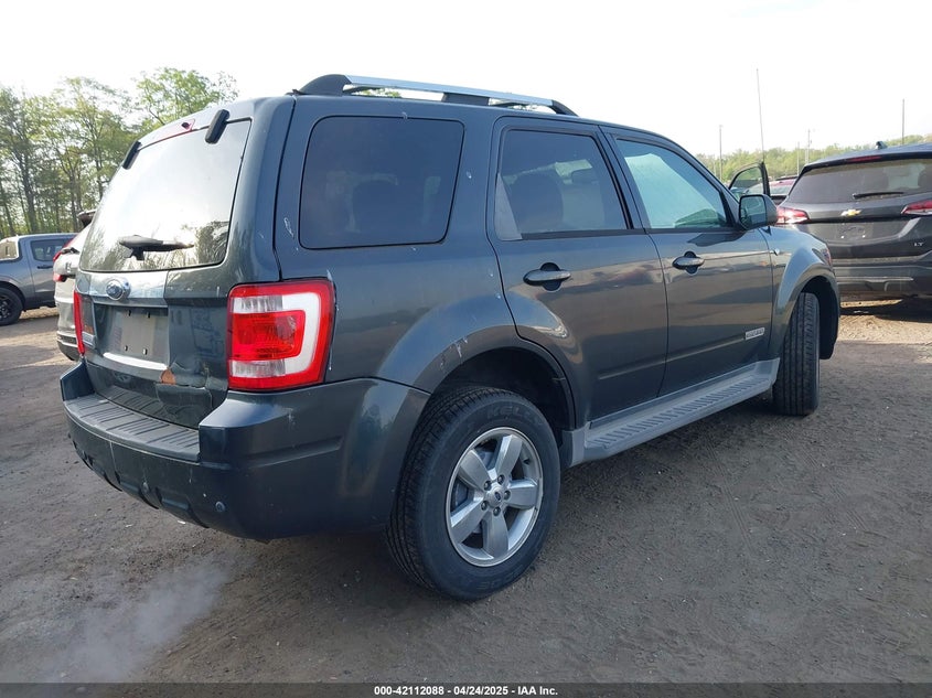 2008 FORD ESCAPE VIN: 1FMCU04118KE48683