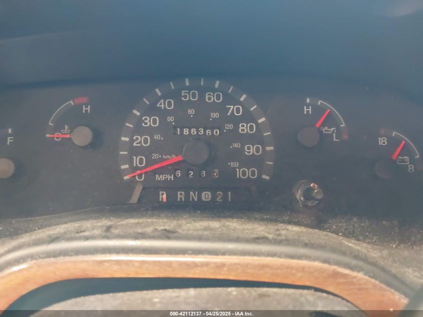 1999 Ford E-150 Commercial/Recreational VIN: 1FDRE14L8XHB48536 Lot: 42112137