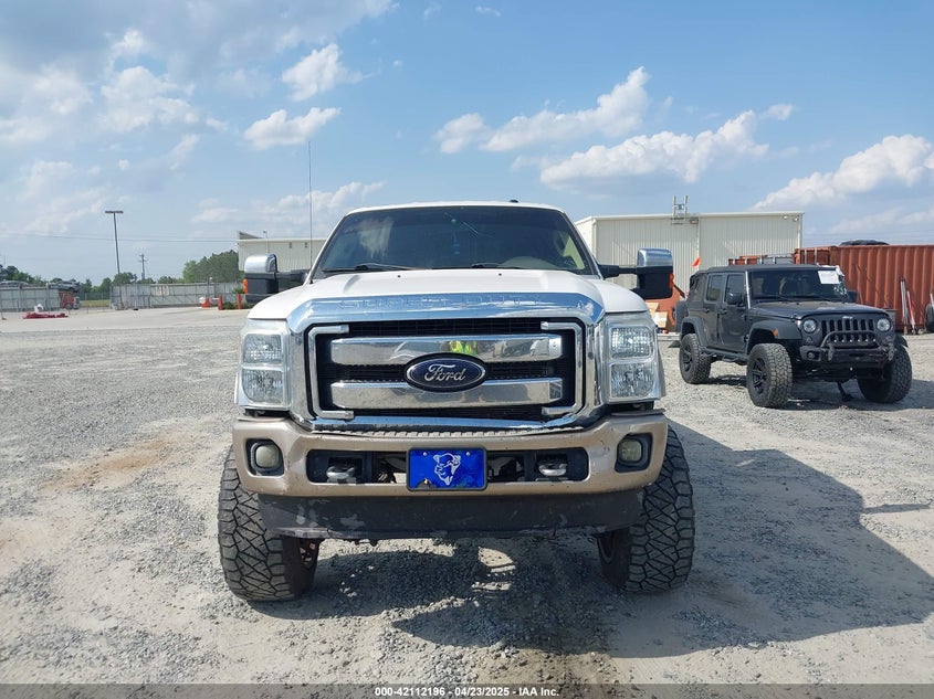 2012 Ford F-350 Lariat VIN: 1FT8W3BT8CEA76681 Lot: 42112196