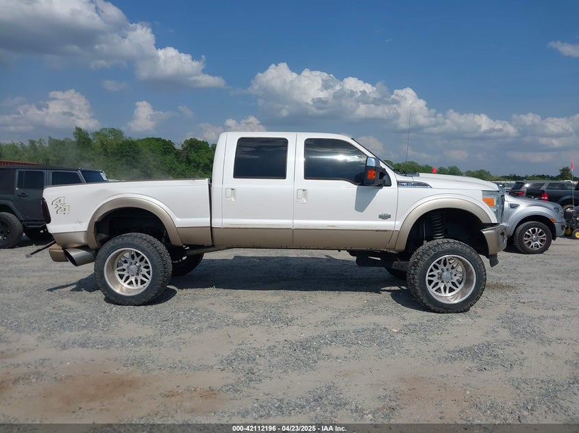 2012 Ford F-350 Lariat VIN: 1FT8W3BT8CEA76681 Lot: 42112196