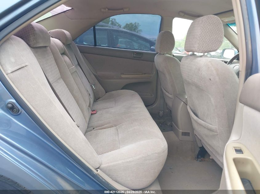 2002 Toyota Camry Le V6 VIN: 4T1BF32K02U518382 Lot: 42112326