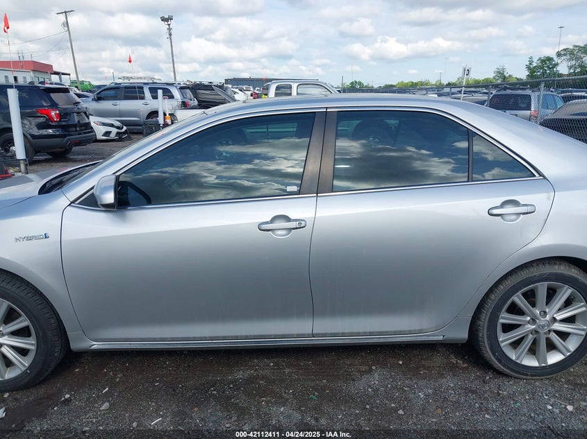 2014 TOYOTA CAMRY HYBRID XLE - 4T1BD1FK9EU111573