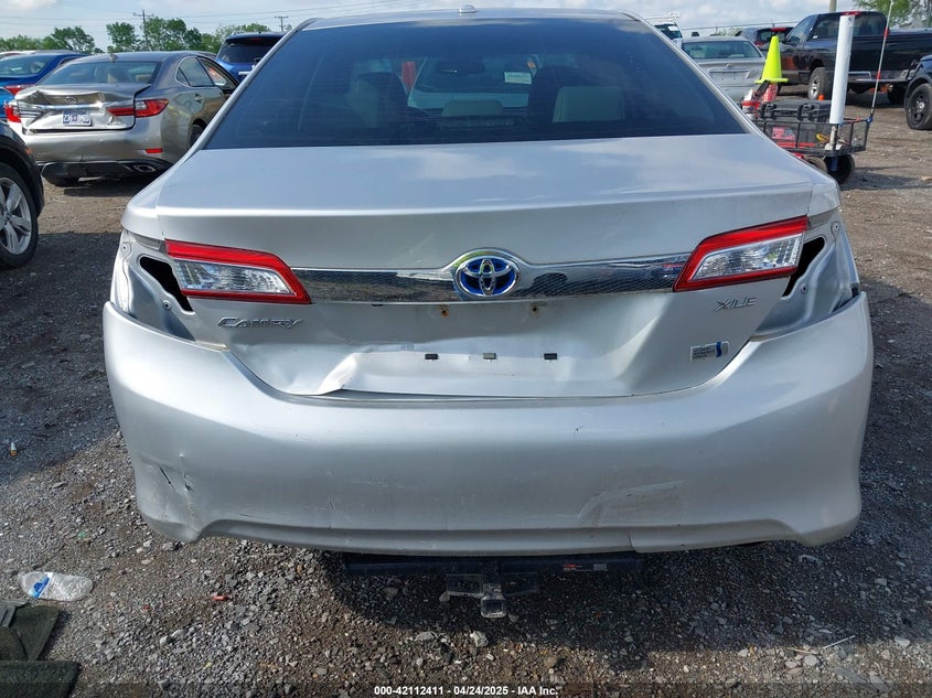 2014 TOYOTA CAMRY HYBRID XLE - 4T1BD1FK9EU111573
