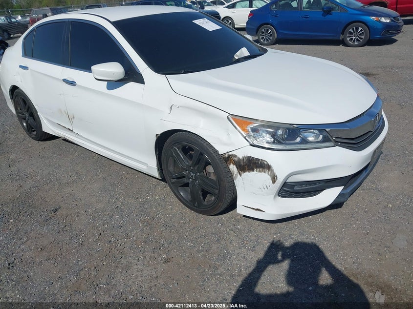 2016 HONDA ACCORD VIN: 1HGCR2F5XGA017783