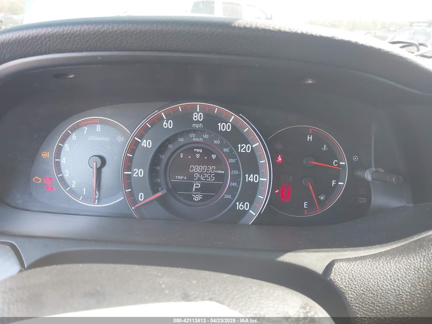 2016 HONDA ACCORD VIN: 1HGCR2F5XGA017783