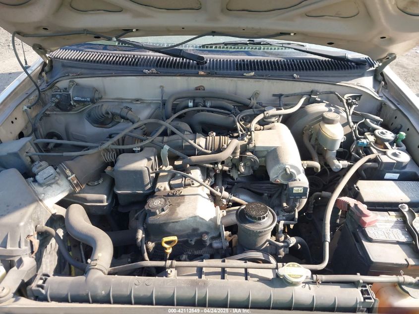 2001 Toyota Tacoma VIN: 5TEWM72N81Z838357 Lot: 42112549