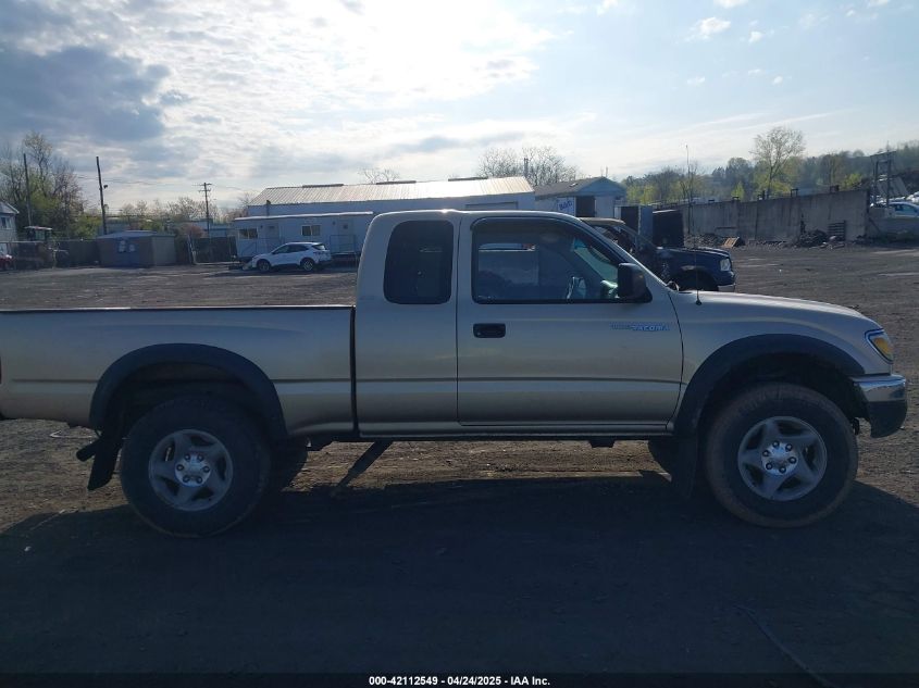 2001 Toyota Tacoma VIN: 5TEWM72N81Z838357 Lot: 42112549
