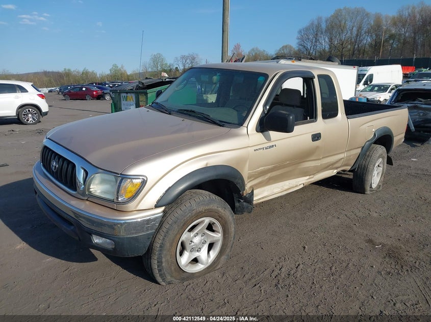 5TEWM72N81Z838357 2001 TOYOTA TACOMA photo no. 2