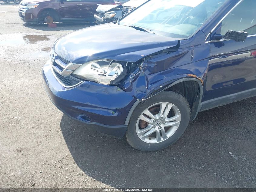 2010 Honda Cr-V Ex-L VIN: 5J6RE3H71AL044515 Lot: 42112581