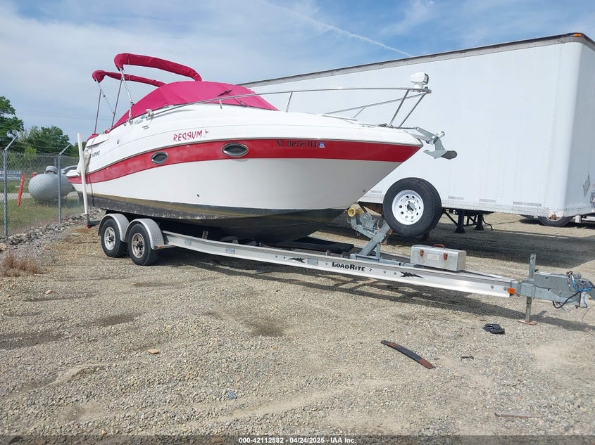 2006 FOUR WINNS CUSTOM BOAT & TRAILER