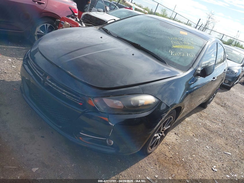 2014 DODGE DART VIN: 1C3CDFEB3ED920207