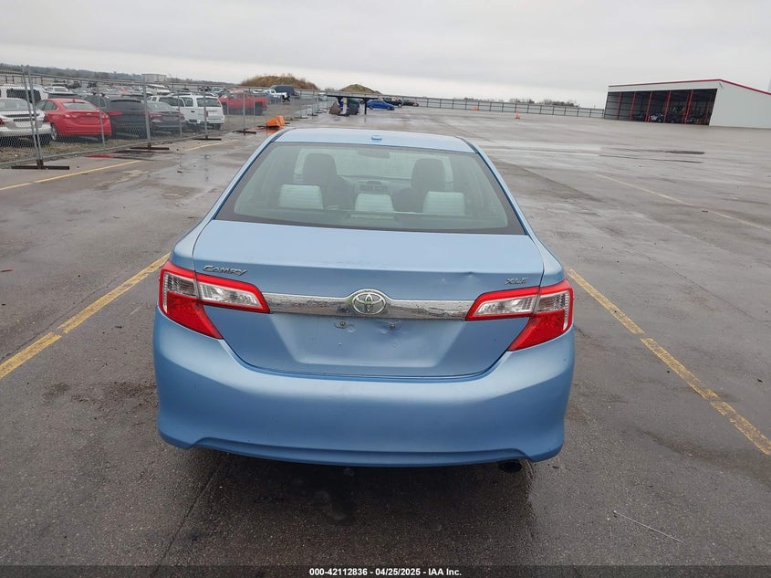 2012 TOYOTA CAMRY VIN: 4T4BF1FK6CR177513