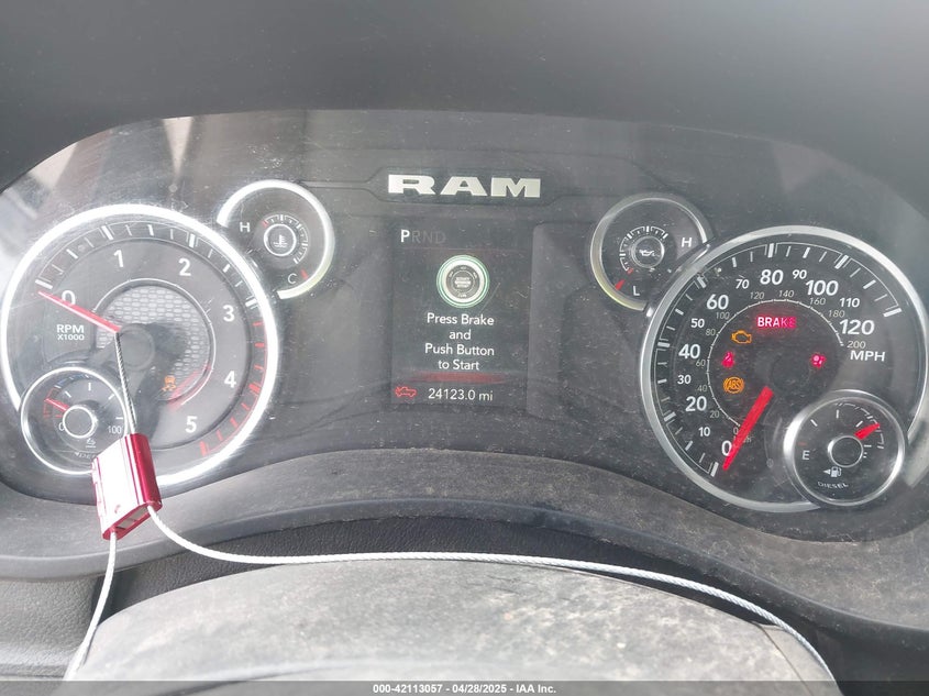 2024 RAM 2500 VIN: 3C6UR5HL9RG218229