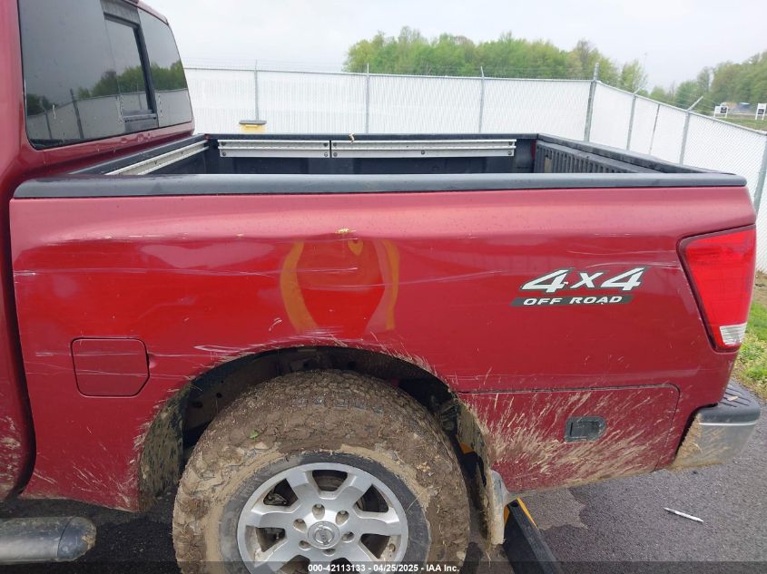 2004 Nissan Titan Le VIN: 1N6AA07B54N509046 Lot: 42113133