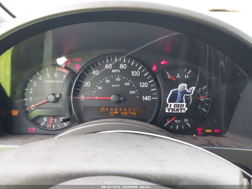 2004 Nissan Titan Le VIN: 1N6AA07B54N509046 Lot: 42113133