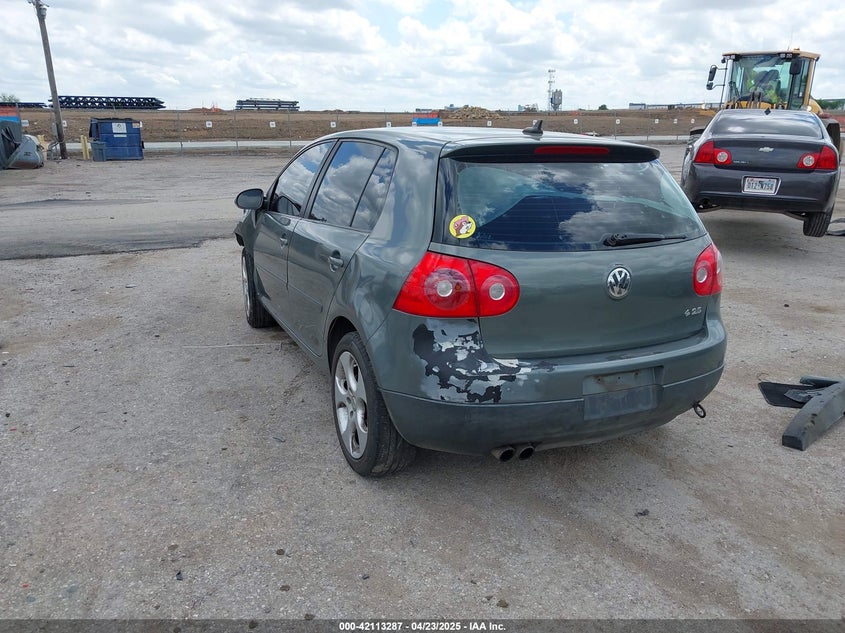 2007 VOLKSWAGEN RABBIT VIN: WVWDR71K17W224630