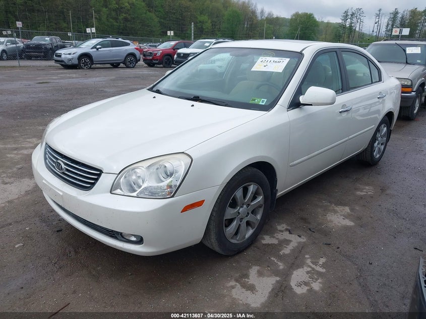 2007 KIA OPTIMA VIN: KNAGE124X75155428
