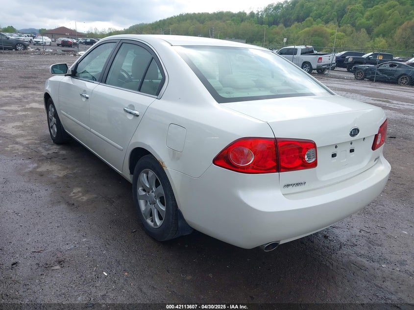 2007 KIA OPTIMA VIN: KNAGE124X75155428