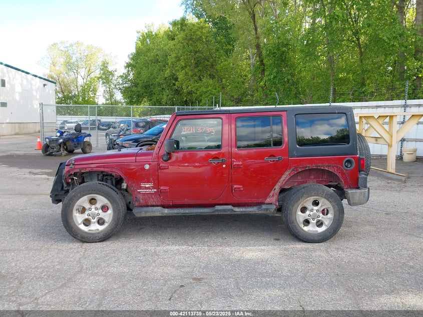 2013 Jeep Wrangler Unlimited Sahara VIN: 1C4BJWEG4DL507602 Lot: 42113735