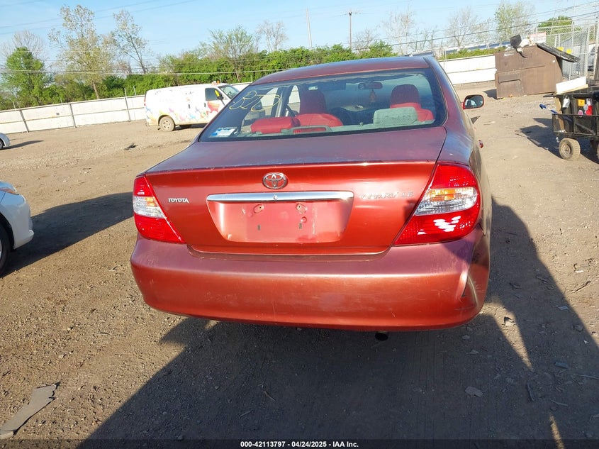 2004 Toyota Camry Le VIN: 4T1BE32K84U362193 Lot: 42113797