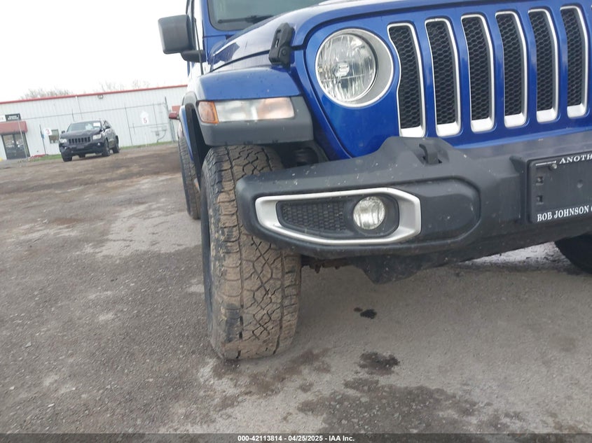 2019 Jeep Wrangler Unlimited Sahara VIN: 1C4HJXEG9KW541238 Lot: 42113814