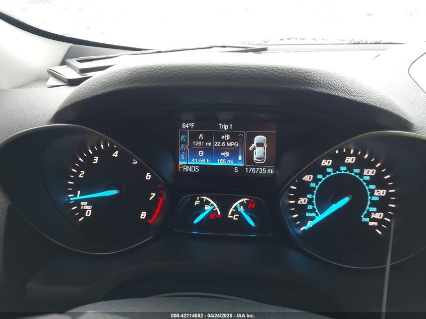 2014 FORD ESCAPE VIN: 1FMCU0J96EUA84108