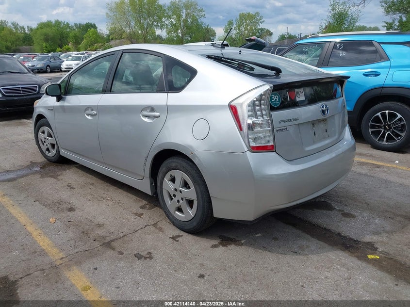 2011 TOYOTA PRIUS VIN: JTDKN3DU6B0309743